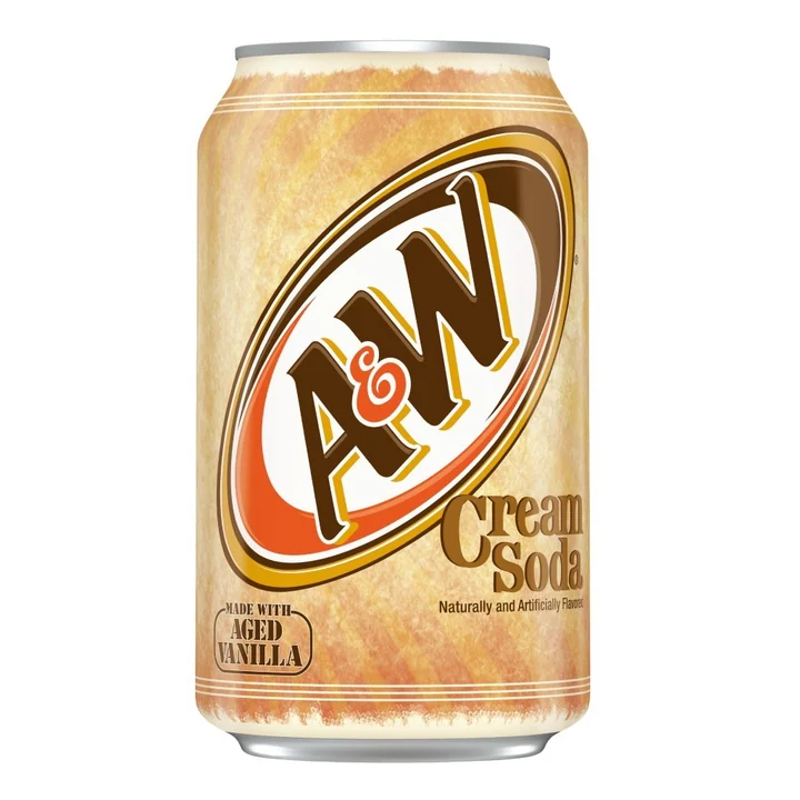 A & W Cream Soda 12/12 Oz