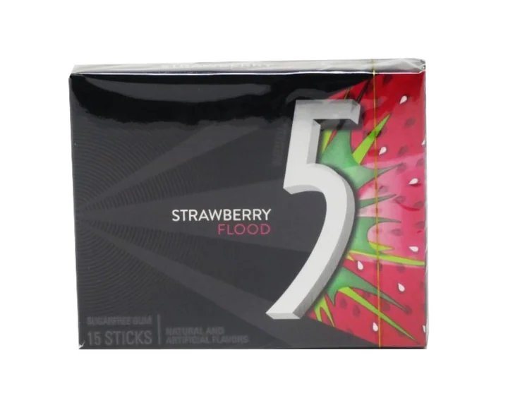 Wrigley`s 5 Strawberry 10 Ct