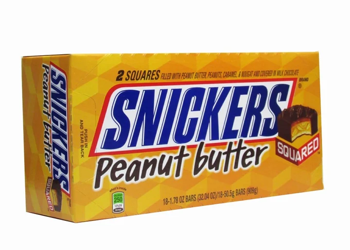 Snickers Peanut Butter 18 Ct
