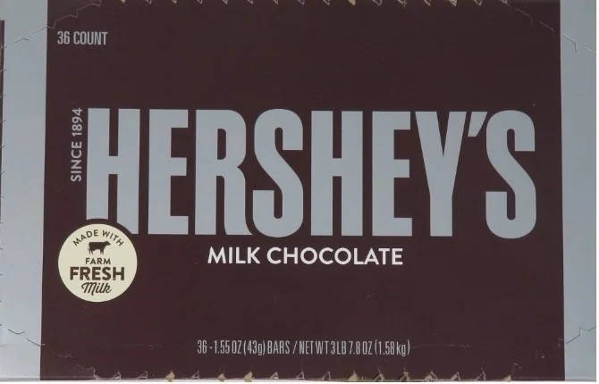 Hershey`s Chocolate 36 Ct