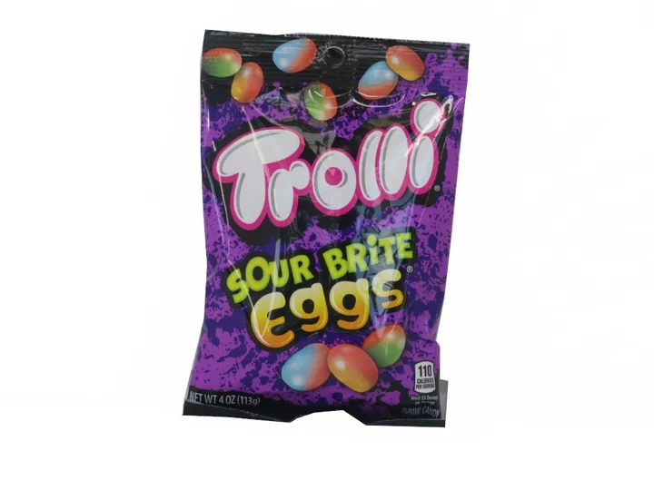 Trolli Sour Brite Eggs 12/4 Oz
