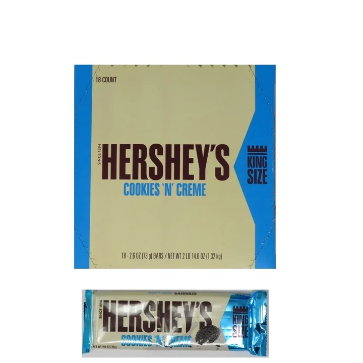 Hershey`s Cookies&cream Kg Size 18 Ct