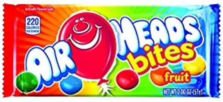 Air Heads Bites Fruit 18 Ct