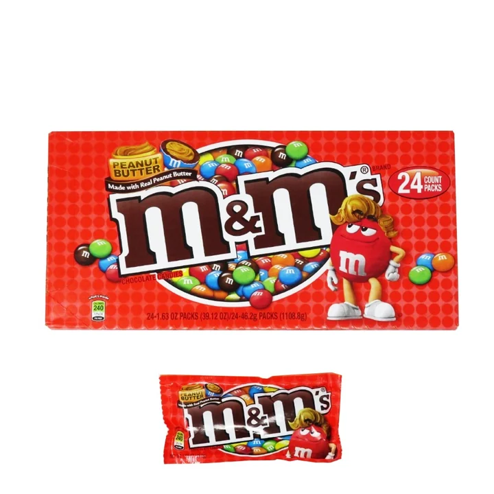 M & M Peanut Butter 24 Ct