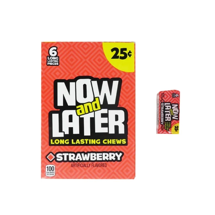 Now&later Strawberry Pp25c 12 Ct