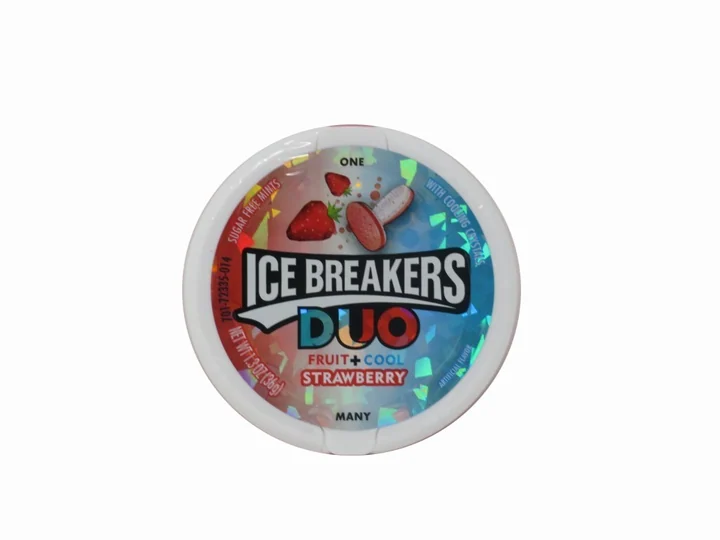 Ice Breakers Duo Stawberry 8 Ct