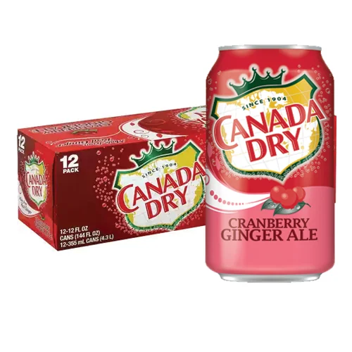 Canada Dry Cranberry 12/12 Oz