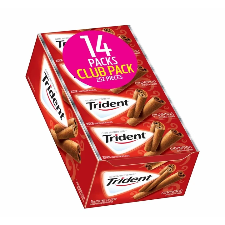 Trident Cinnamon 14/12 Ct