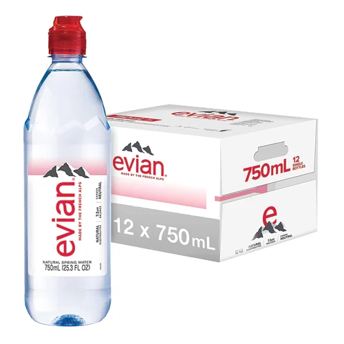 Evian Water 12/750 Ml