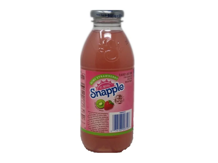 Snapple Kiwi Straw Plsc 12/16 Oz