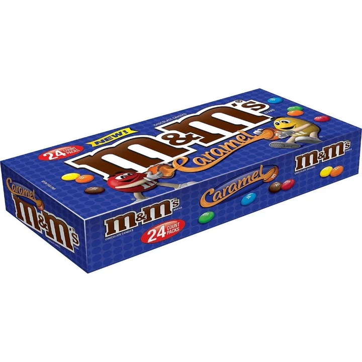 M & M Caramel 24 Ct