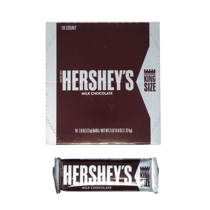 Hershey`s Chocolate Kg Size 18/2.6 Oz