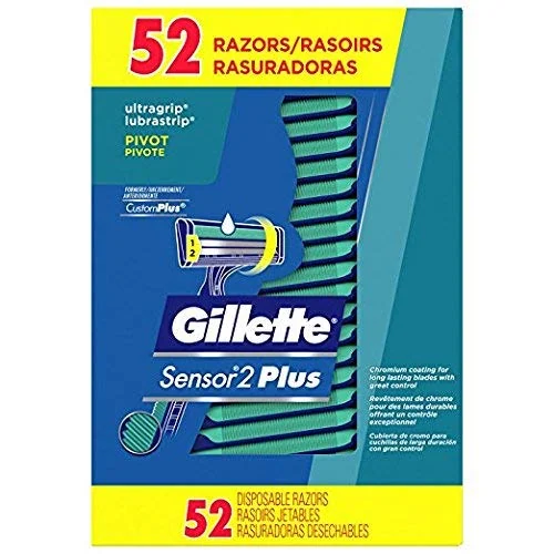 Gillette Custom Plus 52 Ct