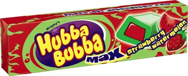 Hubba Bubba Max Str/watermelon 18 Ct