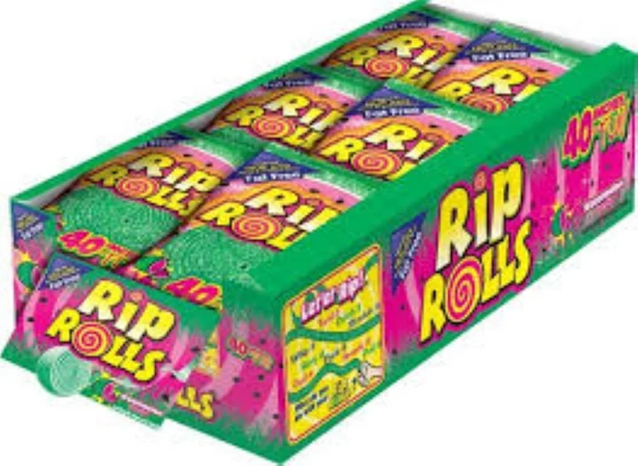 Rip Rolls Watermelon 24/1.4 Oz