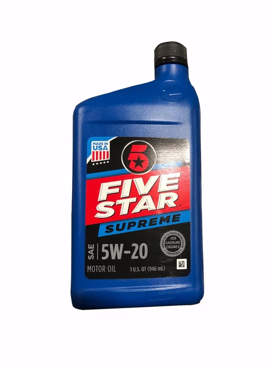 Five Star 5w20 Supreme 6 Ct