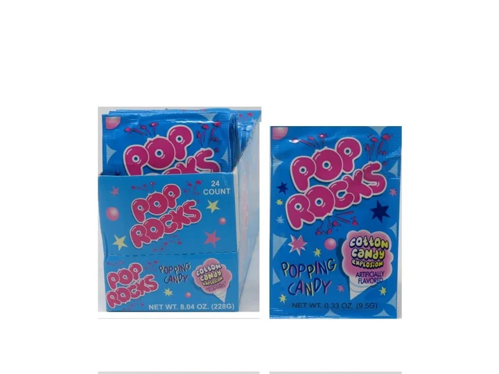 Pop Rocks Cotton Candy 24 Ct