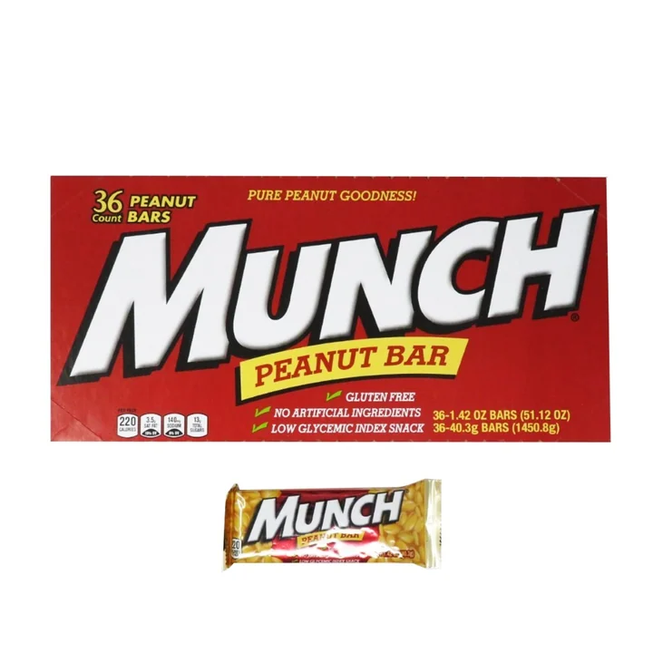Munch Peanut Bar 36 Ct