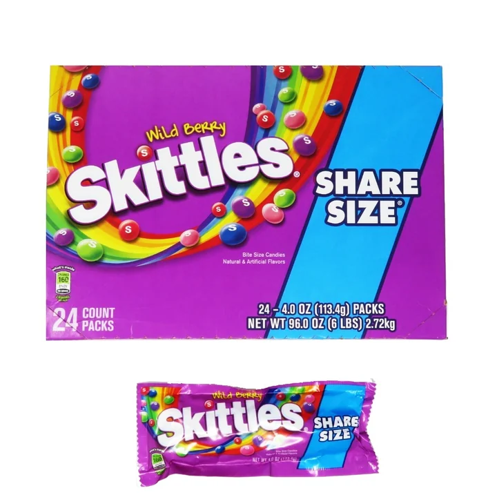 Skittles Wild Berry Kg 24 Ct