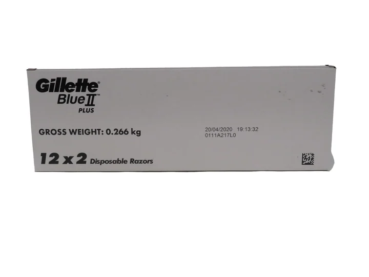 Gillette Blue Plus 2/12ct