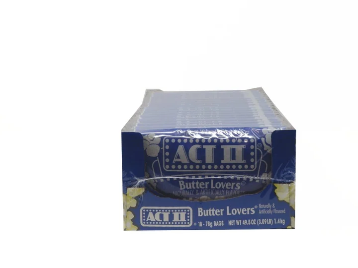 Aci Butter Lovers Popcorn 18 Ct