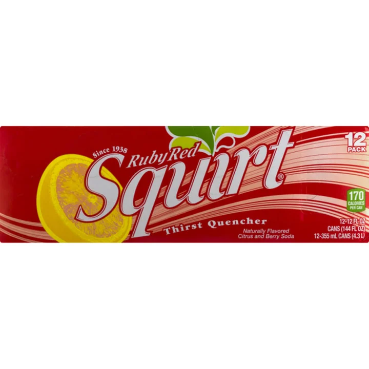 Squirt Ruby Red 12/12 Oz