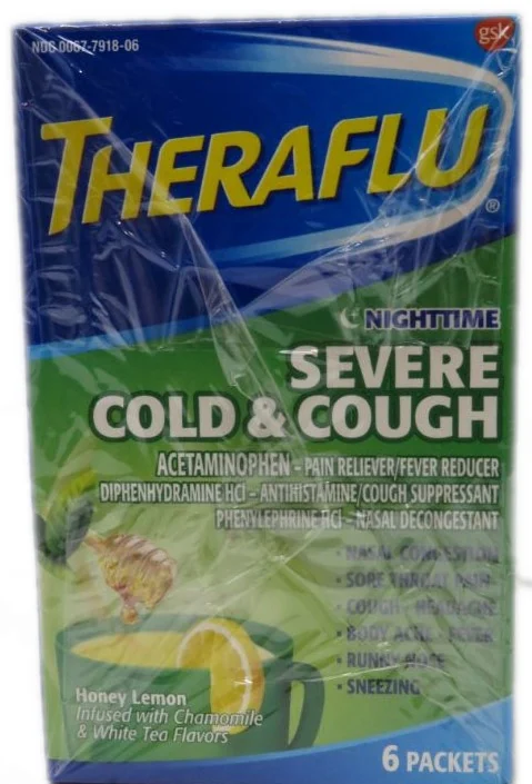 Theraflu Nighttime 6/3ct