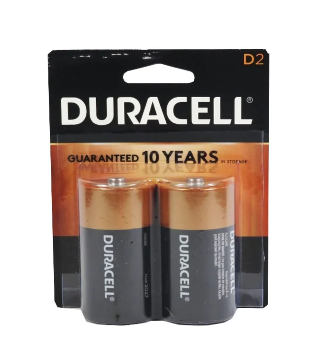 Duracell D 2 Pk 6 Ct