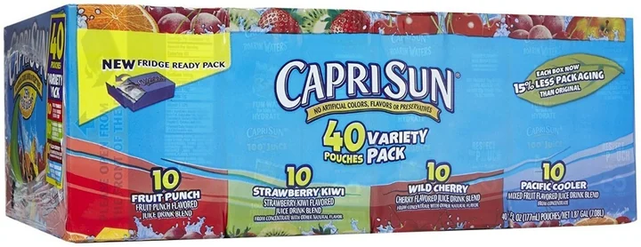 Caprisun Variety 40/6 Oz