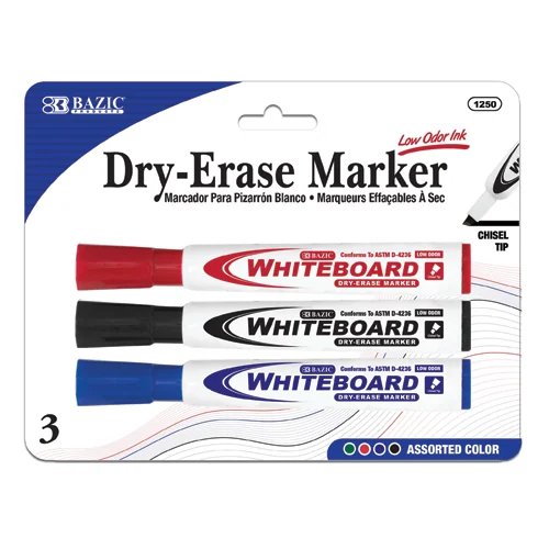 Bazic Dry-erase Marker 3 Ct