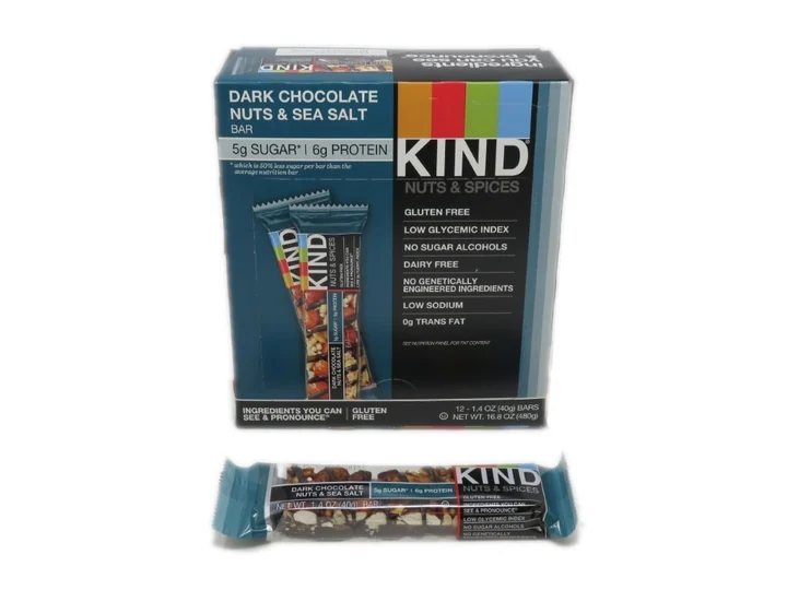 Kind Dark Chocolate Cherry Bar 12 Ct