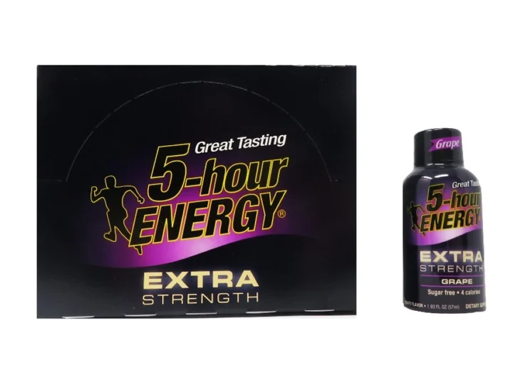 5- Hour Energy Ex Etrength Grape 12 Ct