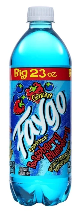Faygo Raspberry Blu 24/23 Oz