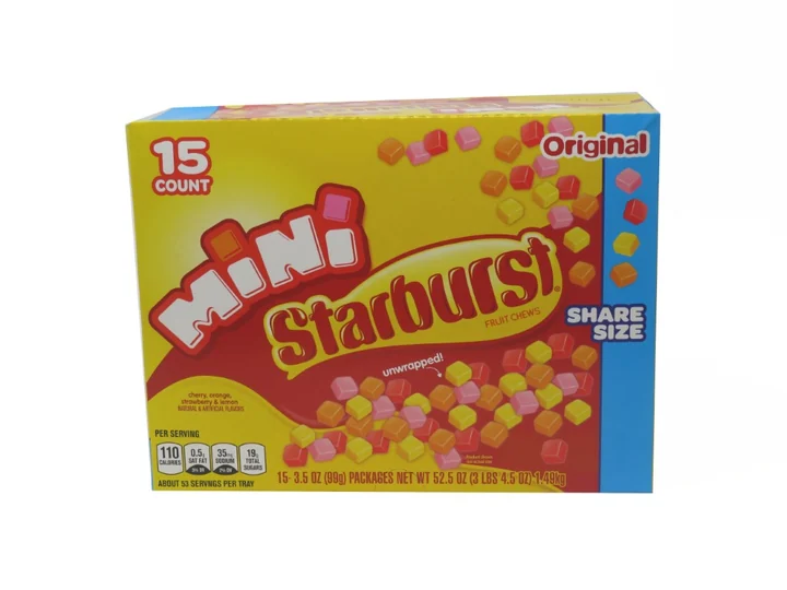 Starburst Original Mini Kg 15 Ct