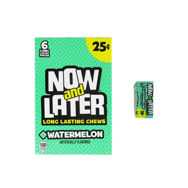 Now&later Watermelon Pp25c 12 Ct