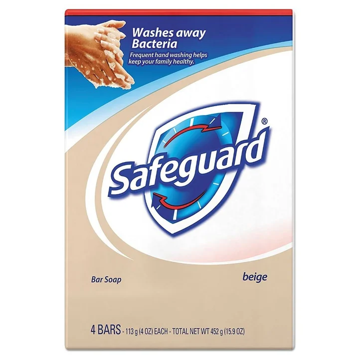 Safeguard Bar Soap 12/4 Ct