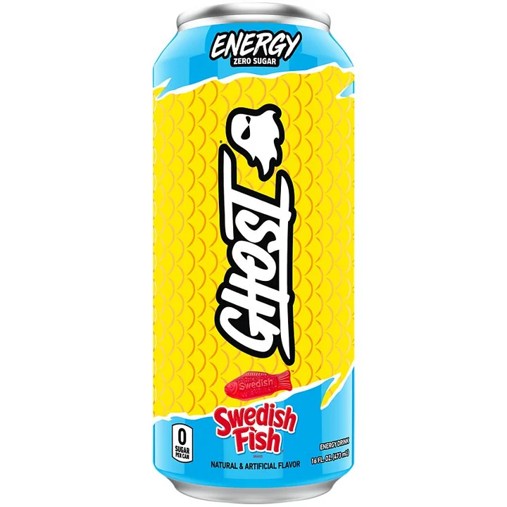 Ghost Energy Swediish/fish 12/16 Oz