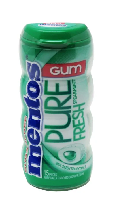 Mentos Gum Spearment 10 Ct