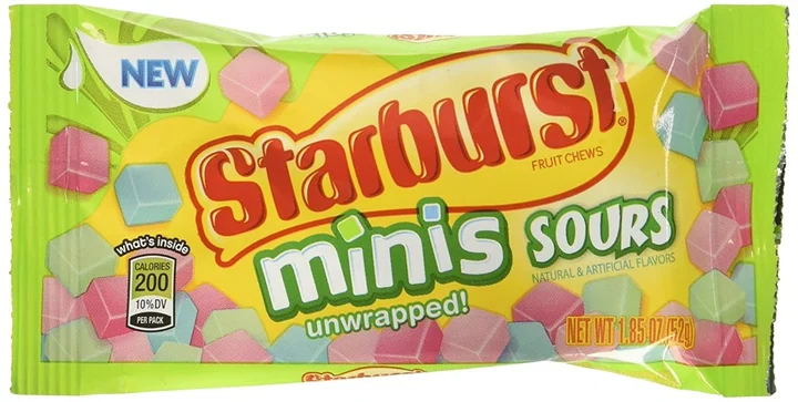 Starburst Minis Sour 24 Ct