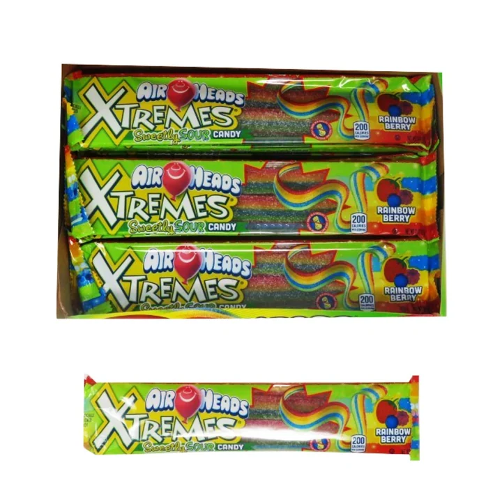 Air Heads Xtremes Rainbow Berry 18 Ct