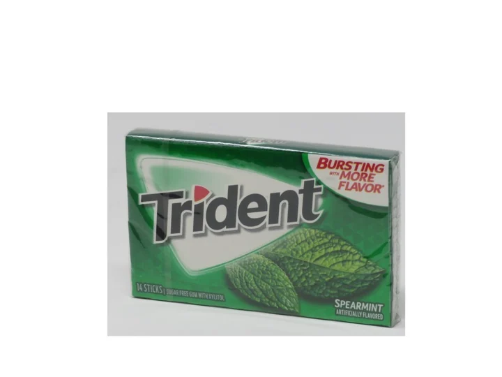 Trident Spearmint 14/12 Ct