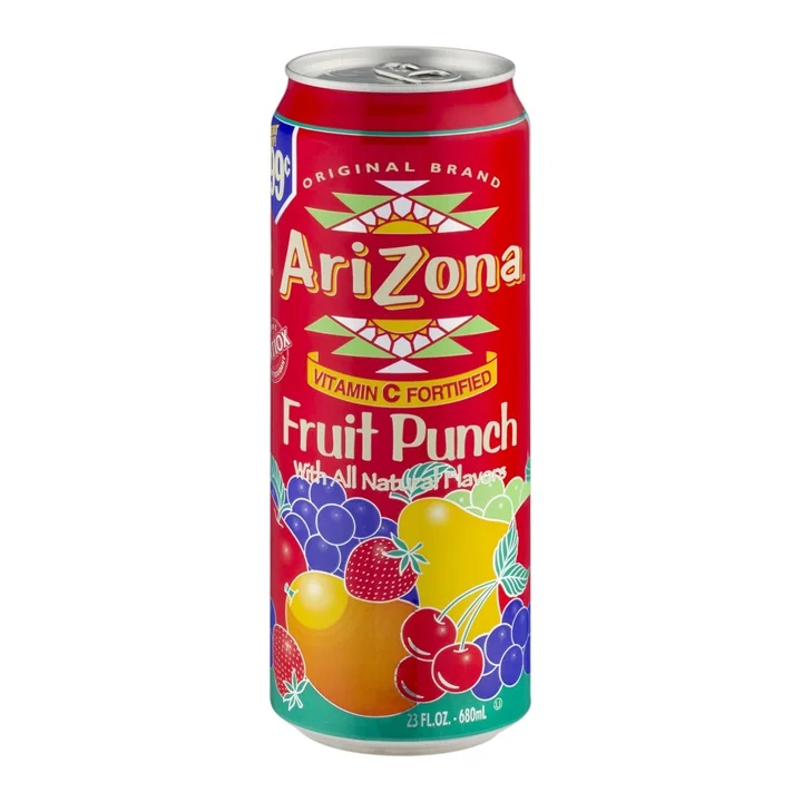 Arizona Fruit Punch .99c 24/23 Oz