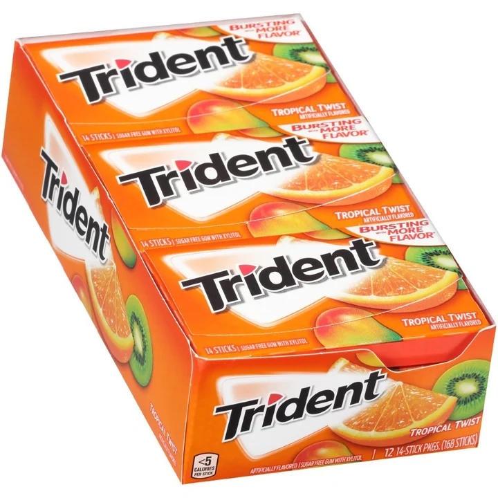 Trident Tropical Twiswt 14/12 Ct