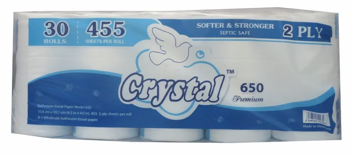 Crystal Bath Tissue Premium 6/5 Ct