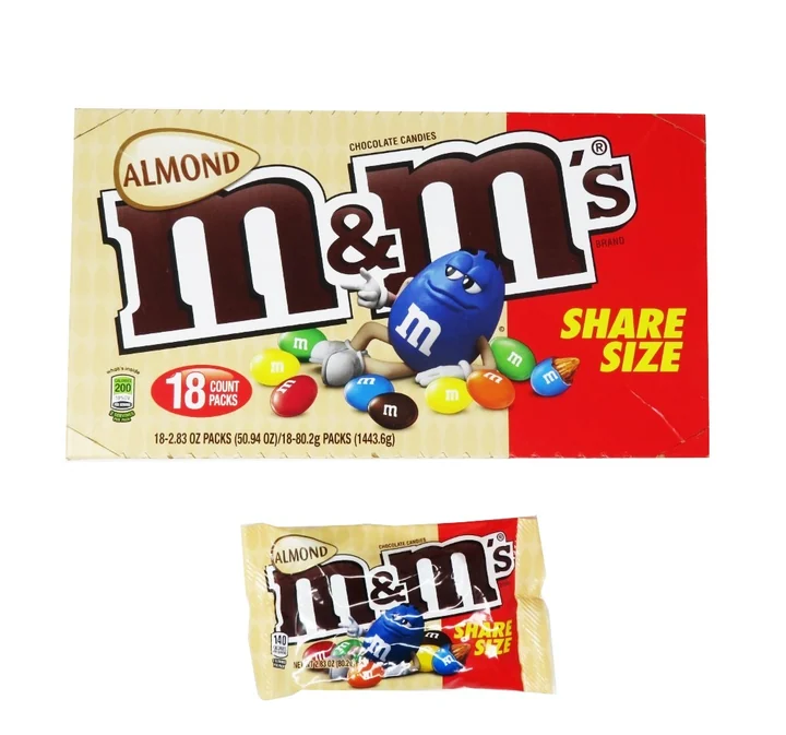 M & M Almond Kg 18 Ct