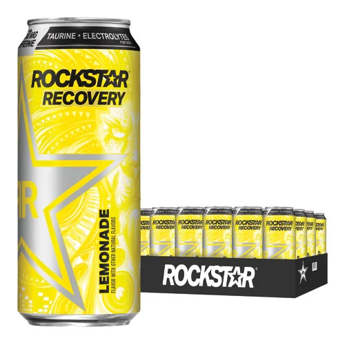 Rockstar Recovery Lemonade 12/16 Oz
