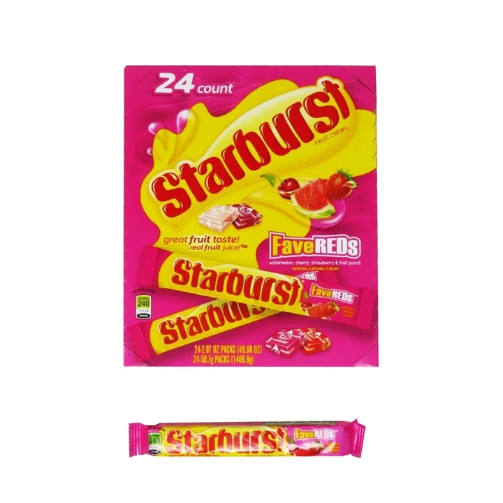 Starburst Fave Reds 24 Ct