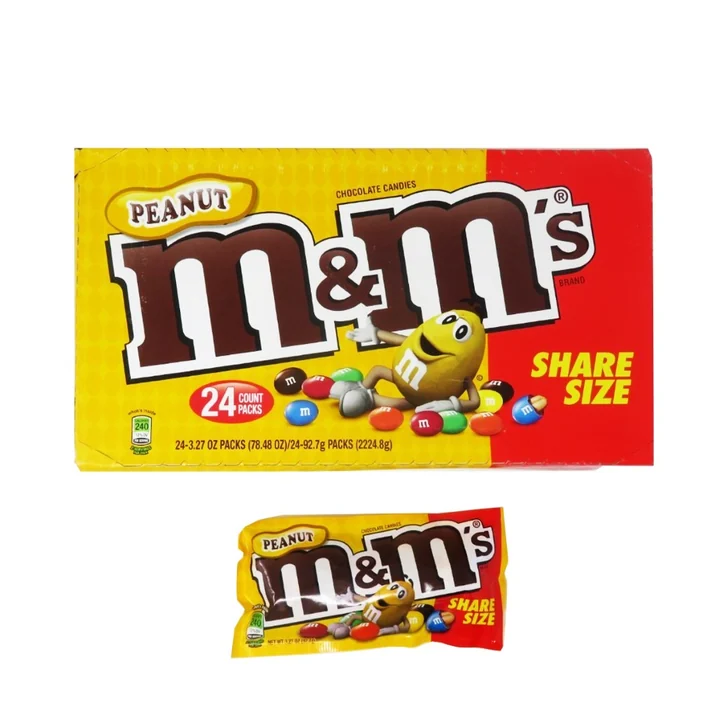 M & M Peanut Kg 24 Ct