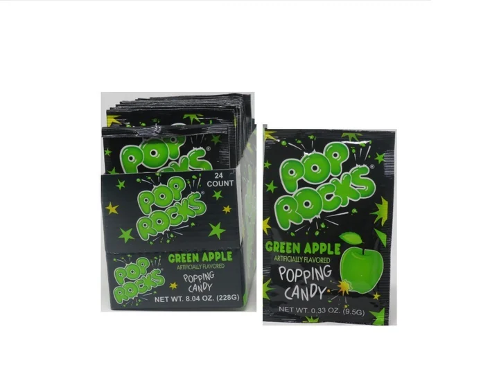 Pop Rocks Green Apple 24 Ct