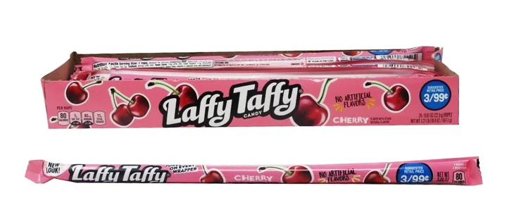 Laffy Taffy Cherry Pp 3/99c 24 Ct